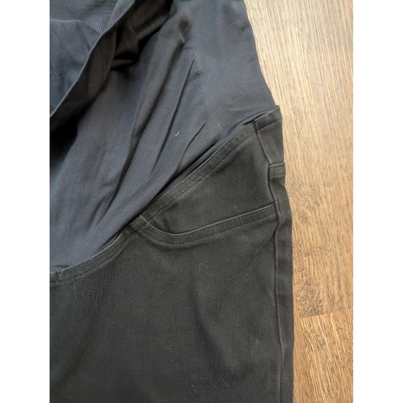 Spanx Maternity Jeans Womens XL Black Jegging High Rise Shaping Stretch Denim - Picture 4 of 11